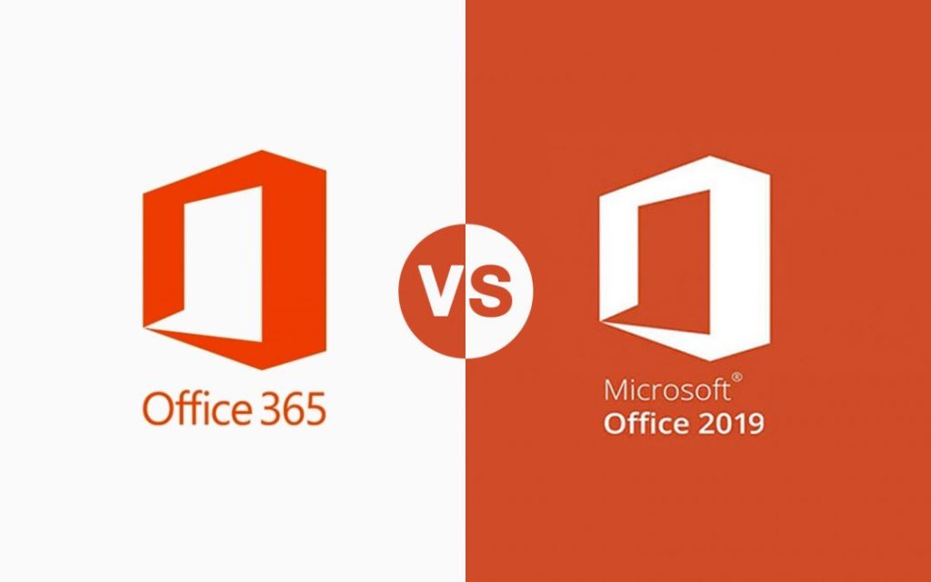 Office 365 VS Office 2019